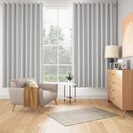 Wakefit Curtains 5 feet Long Set of 2, Blackout Curtains, Window Curtains, Curtains for Living Room, Polyester Curtains, Decoration Items for Home Decor, Diwali Gifts (Agaya Grey)