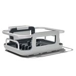 OXO Good Grips Over-the-Sink ALitreuminium Dish Rack, Grey