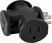 GE 3-Outlet Extender, T-Shaped Adap