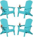Plawdlik Folding Adirondack Chair,