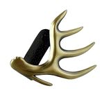 Outdorz Elk-Inspired Brass Hat Brim Clip - A Durable and Rugged Tribute to The Majestic Elk & Deer - Handcrafted 100% Brass Wilderness Clip, Ideal for Hunting Hats & Outdoor Gear - Stocking Stuffer,