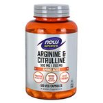 Now Foods Arginine and Citrulline Veg Capsules - 120 Veg Capsules