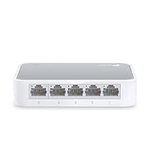 TP-Link TL-SF1005D 5-Port 10/100 Mbps Desktop Ethernet Switch/Hub, Ethernet Splitter, Plug & Play, no configuration required