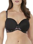 Fantasie Isla Moulded T-Shirt Bra Black Black 32E