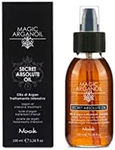 Nook Secret Absolute Oil | olio d’argan trattamento intensivo | 100ml | ideale per capelli opachi, devitalizzati e sfibrati