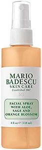 Mario Badescu Facial Spray with Aloe, Sage and Orange Blossom for All Skin Types | Face Mist that Hydrates & Uplifts | 4 FL OZ