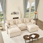 GOSUHI 108" U Shaped Couch, Modular