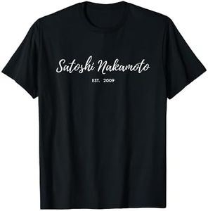 Satoshi Nakamoto Bitcoin Crypto trading crypto-monnaie T-Shirt