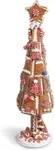 Gingerbread Christmas Tree, Dining Table Centerpiece (15 Inches)