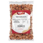 Tropgo Raw Hazelnuts - 500g - Packed Fresh Large Hazelnut - Premium Quality Nuts for a Healthy Heart, High in Fibre & Minerals - Perfect for Snacking