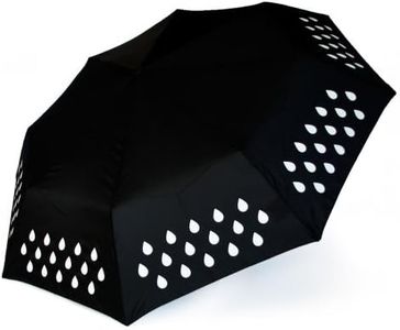 Suck UK Colour Changing Umbrella, Medium/Adult, Black