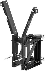 Buzzlett 9594 Basketball Backboard Mounting Kit - Compatible with Lifetime Backboards Only, Heavy-Duty Steel Brackets with 3 Installation Options (Wall, Roof, Pole), Weatherproof for Outdoor Use