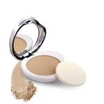 FASHION COLOUR High Tech Oil Control Compact Powder | Lightweight Compact Powder for Matte Flawless Finish | Face Makeup | Sweat & Waterproof | 10 g | Shade 03