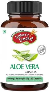 Nature's Basket Aloe Vera Capsules 900mg