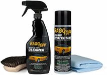 RAGGTOPP Fabric Convertible Top Cleaner & Protectant Kit with Brush & Glass Towel