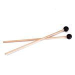 Alnicov 1 Pair Tool Instrument Parts Rubber Head Xylophone Professional Beaters Marimba Mallet Portable Sticks Home