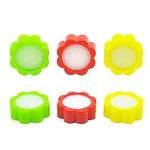 MABAHON 6pcs Finger Sponge Moisteners Device Finger Protection, Office Supply Round Fingertip Water Moisteners for Cashier Counting Cash Money