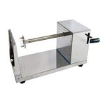 Divinext Potato Slicer Cutter Machine Twister Curly Spiral French Fry Tornado,25.5 x 12.5 x 11 CM,Silver