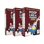 Chocolate High Fiber Cereal (3-packs) by Poop Like A Champion - Gluten Free Healthy Cereal - Digestive Health