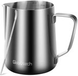 Espresso Steaming Pitcher Milk Frothing-Cup - Stainless Steel Cappuccino Coffee Steamer Jug Matcha Chai Hot Chocolate Cup 32 Oz (900ml)