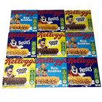 Multiple Kelloggs Coco Pops Bars 20g x18 Bars Rice Krispies Bars 20g x18 Frosties Bars 20g x18 Multipack Cereal Bars Bulk Buy (54 Bars Total)