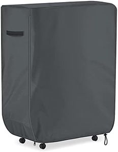 SELUGOVE Folding Bed Storage Cover for Single Size 31-Inch Portable Rollaway Bed, Grey Double-Layer Oxford Cloth Thick and Tear-Resistant, with Zipper, Easy to Put On and Take Off