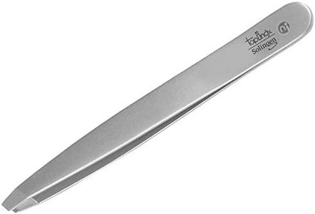 Niegeloh Solingen Slant Tweezers Topinox Professional Eyebrow Oblique Tip Stainless Steel 9cm