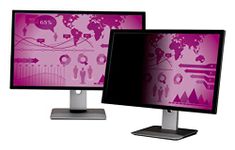 3M High Clarity Privacy Filter for 24" Widescreen Monitor - Display privacy filter - 24" wide - black