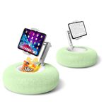 Debtrop Kindle Pillow Stand Holder for Reading in Bed, Tablet iPad Pillow Stand for Lap Compatible with 4.7"-13" Phone, Tablet, iPad, iPhone, Google, Kindle, Samsung(Green)