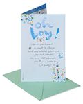 American Greetings Baby Shower Card for Boy (New Little One)