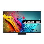 LG 65QNED87T6B 65-Inch 4K UHD Smart TV, (α8 AI Processor, Freeview Play and Amazon Alexa, 120Hz), Essence Graphite [Model 2024]