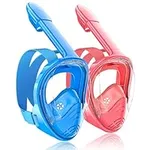 QingSong Kids Snorkel Mask Full Fac