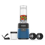 Crompton Ameo Fresh | Nutri Blender | Smoothie Maker | Mixer Grinder | Maxi Blend Technology | Smart safety lock | Power Button | 400 Watts | Sipper Cap | Lump Free Quick Blends | 2 years warranty
