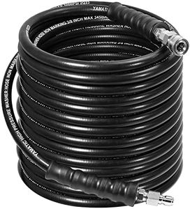 YAMATIC 5000 PSI 3/8" Pressure Washer Hose, 100 FT Industrial Grade