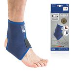 Neo-G Ankle Support for Sprained Ankle, Weak Ankles, Ligament Damage, Arthritis - Ankle Brace Strap Support – Adjustable Compression Neoprene Ankle Support Brace