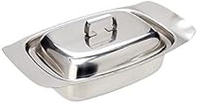 Zodiac 11828 Butter Dish Steel Lid, 115x 185mm