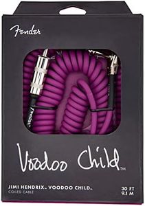 Fender 30 Feet Hendrix Voodoo Child Cable - Purple, Straight to Angled