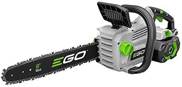 EGO Power+ CS1804 18-Inch 56-Volt Cordless Chain Saw 5.0Ah Battery and Charger Included