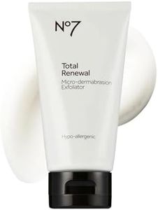 No7 Total Renewal Face Scrub - Microdermabrasion Exfoliating Face Wash & Dark Spot Corrector for Sensitive Skin - Helps to Reduce the Appearance of Fine Lines & Even Skin Tone (2.5 Oz)