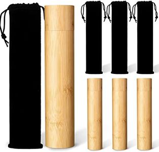 Yalikop 4 Sets Scattering Urns Bamboo Scattering Cremation Small Urns Mini Bamboo Spreading Funeral Urn Tube Keepsake Urn with Black Velvet Bag Scattering Urns Human Ashes Casket for Humans Pet Dog