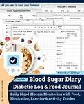 Complete Blood Sugar Diary with Dia