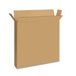 MM WILL CARE - WE WILL CARE YOUR PRODUCTS Corrugated Carton Box for Photo Frame Packing Storing Moving 3 ply size-12 * 1.50 * 18 Inch (Pack of 50)