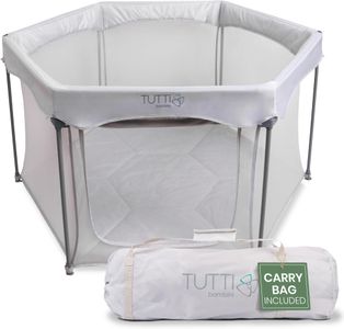 Tutti Bambini Foldable Baby Playpen – Silver Portable Play Yard