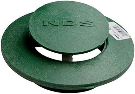 NDS 420 Pop Up Drain Emitter Cover Spring Loaded 3 Inch and 4 Inch Green OEM Lawn Drainage Cover