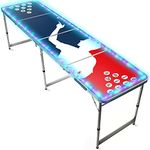 Official LED Light Beer Pong® Table | Player Flash | Premium Quality | Official Dimensions | Waterproof & Scratch Resistant | Lightweight | Party Games | OriginalCup®