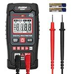 CUSBON Digital Multimeter, Auto-Rang Voltage Meter AC/DC Voltmeter Ohmmeter and Continuity Test with Backlit LCD, NCV Function