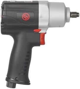 Chicago Pneumatic CP7729 Impact Wrench 3/8" Corded 610 Nm Torque - Air Impact Driver - Twin hammer - with Heavy Duty Magnesium Metal Build (Black)