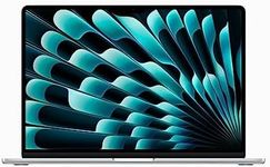 Apple 2023 MacBook Air laptop with M2 chip: 15.3-inch Liquid Retina display, 8GB RAM, 512GB SSD storage, backlit keyboard, 1080p FaceTime HD camera, Touch ID. Works with iPhone/iPad; Silver