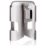 Vacu Vin Champagne Stopper Stainless Steel – Sparkling Wine Bottle Sealer – Preserves Bubbles & Freshness – Leak-Proof Airtight Seal – Durable, Elegant Design – Fits Most Champagne Bottles