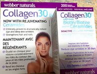 Webber Naturals Collagen30 With Biotin Tablets, 200 Count (Value Pack)